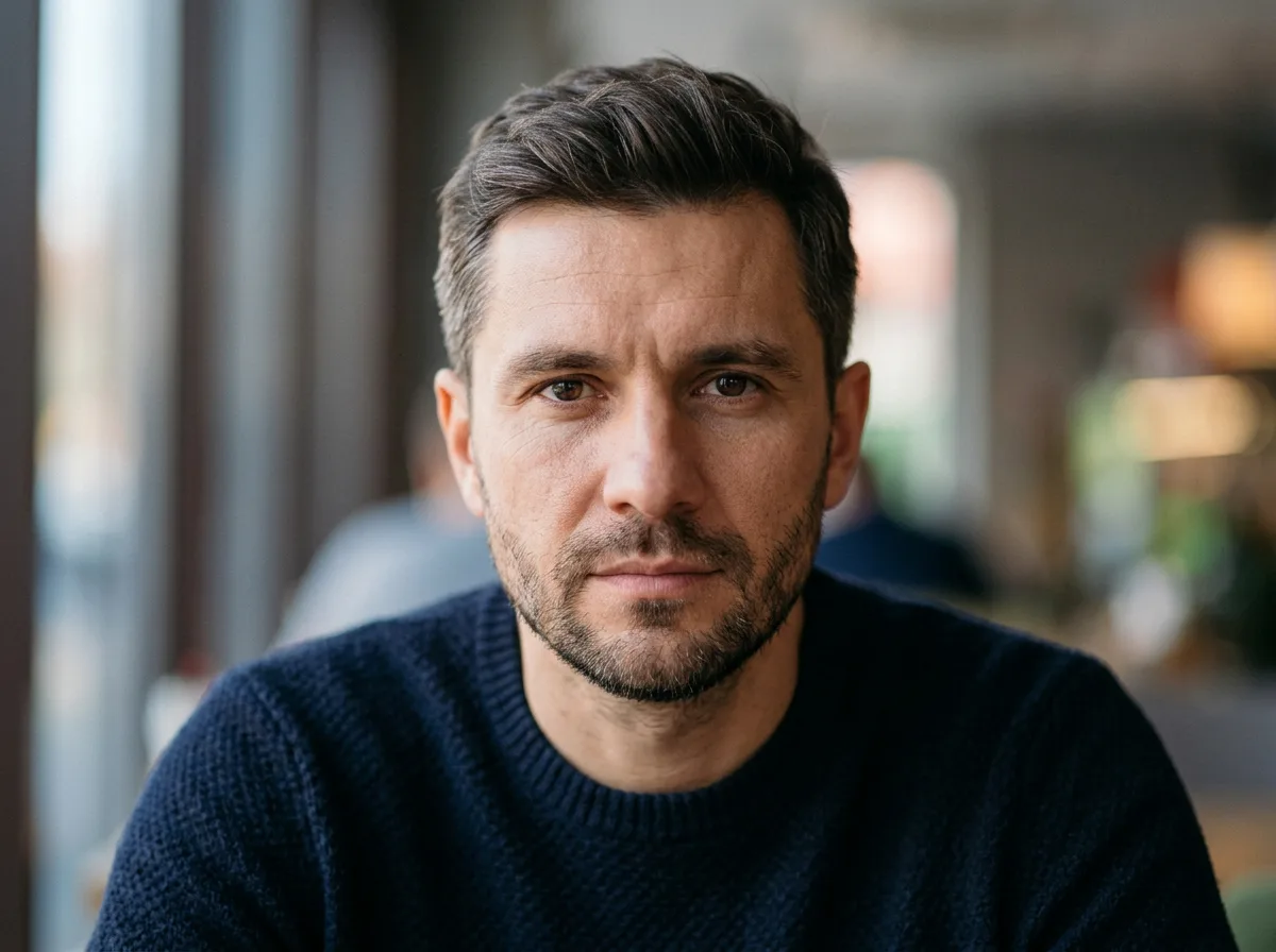 Аватар мужчины Сергея Ивановича 36 лет, жителя Воронежа, нейтральный абстрактный портрет